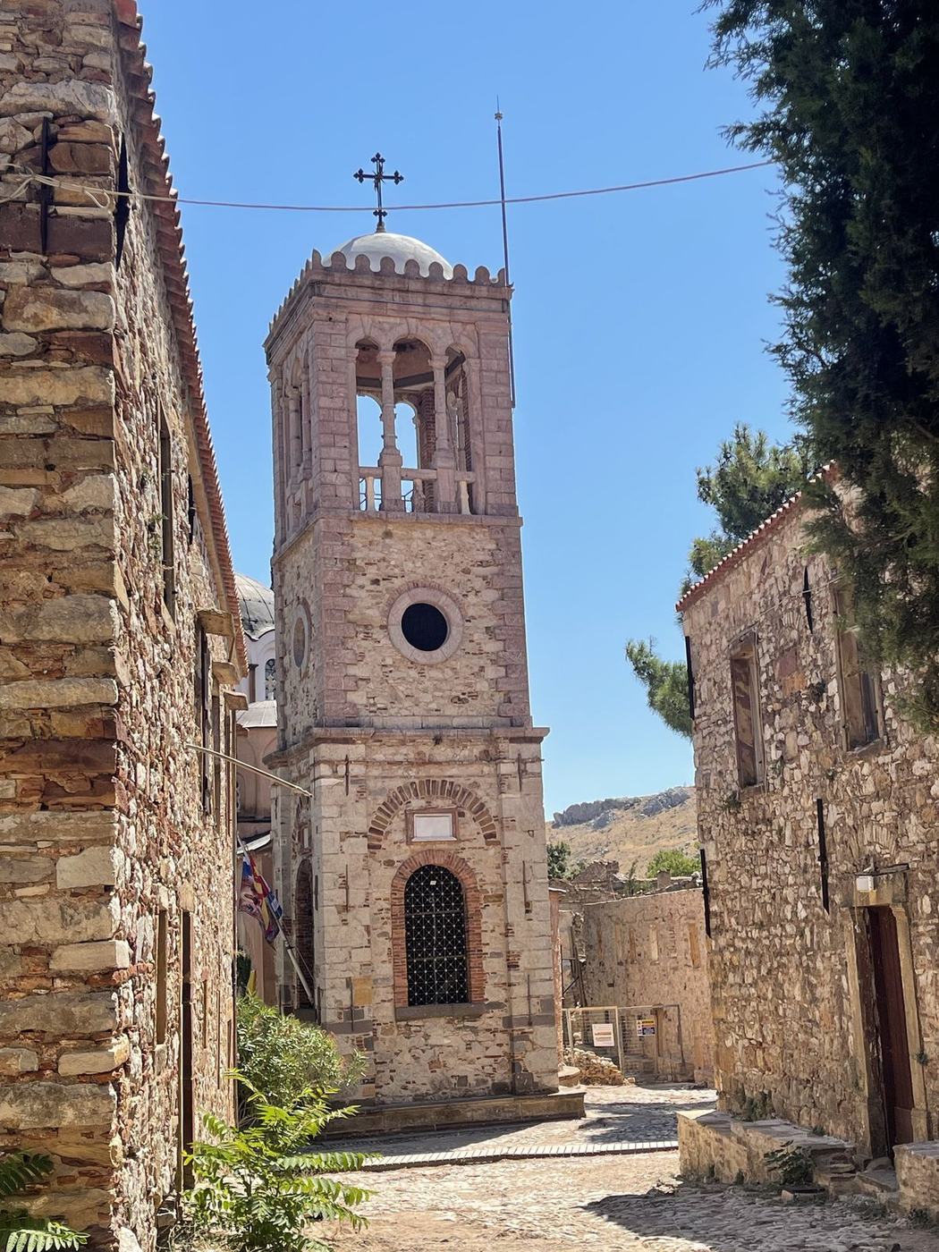 Bell tower at the monastery